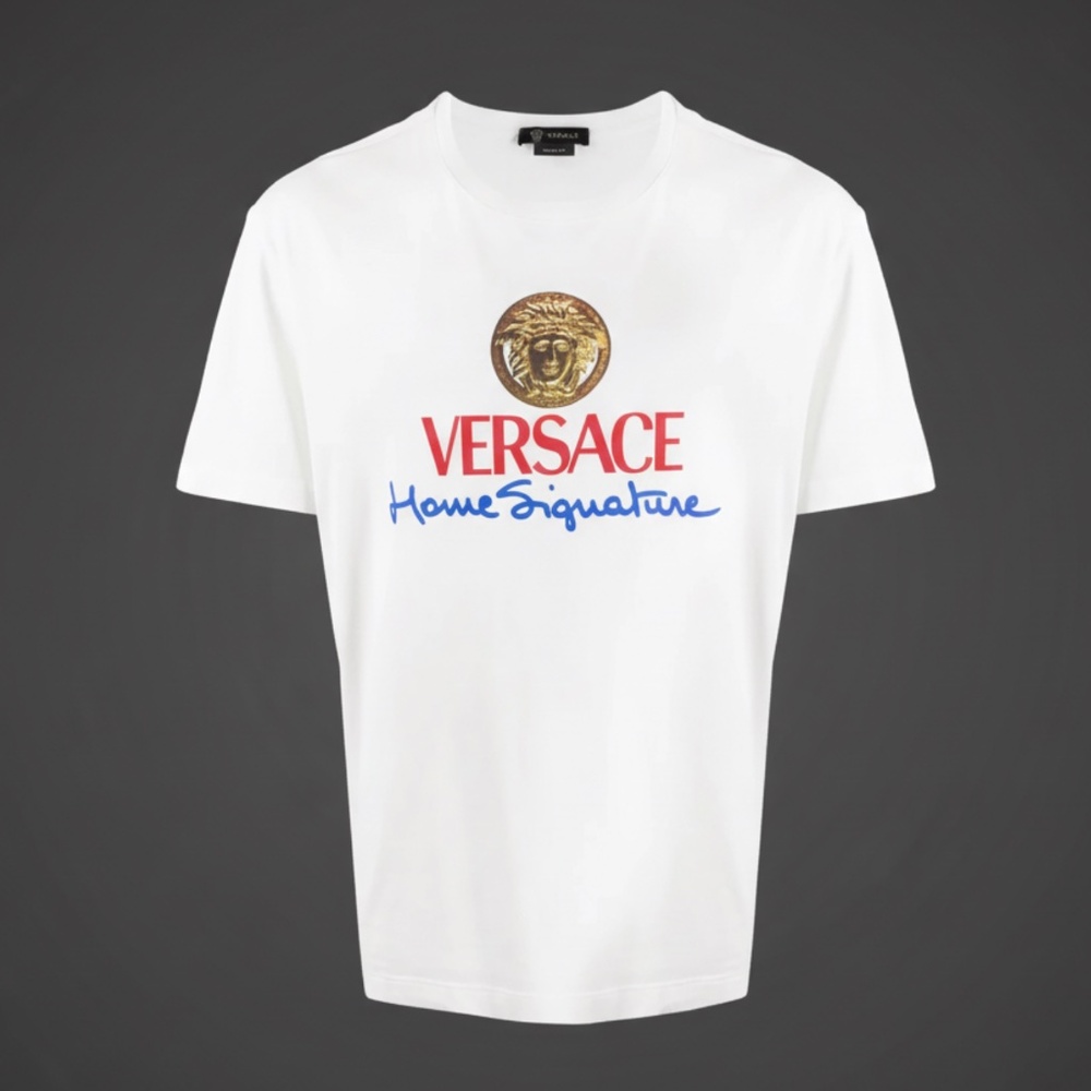 AUTHENTIC new VERSACE RUNWAY T-shrit for Men XXL but fits like XL